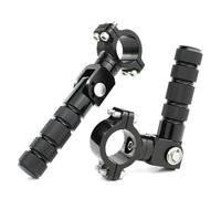 DIQXLGS Universal Motocicleta Palanca Cambios Palanca Cambio Plataforma Pie Pedal Arranque Reposapiés Pad Accesorios Para Barra Protectora 26mm-31mm(Item 2)