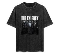 Dir En Grey Front Men's T-Shirt Graphic Shirts Unisex Black tee L