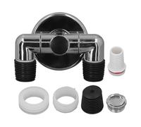 DIRBAK 3 Way Hose Splitter, Washing Machine Odor Prevention, High Toughness ABS Water Pipe Divider for Drainage and Sink Connection.