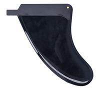 DIRBAK Aleta de Tabla de Surf única, Aleta Central de Material TPU para Longboard y Paddleboard, Accesorio de Surf de Repuesto de 17x14x1cm