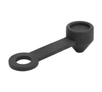 DIRBAK Cubierta Protectora del regulador de Buceo, Tapa Antipolvo de Goma para adaptadores de Equipos de Buceo, Sello Negro de 3,6 Pulgadas