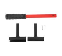 DIRBAK Door Hinge Adjustment Tool, 4 in 1 Gap Adjusting Wrench with Rubber Handle, Multi Size Hinge Adjustment Tool for Residential and Commercial