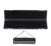 DIRBAK Funda de Cuero para Flauta, Funda Protectora de Tela Oxford de algodón Gris, Bolsa para Flautas de 16 Agujeros, Amantes de la música, músicos Profesionales