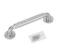 DIRBAK Manija de puerta de gabinete de acero inoxidable, herrajes para puerta del hogar, cajón de gabinete de cocina resistente y duradero con tornillos de instalación 5.4" x 1.5" x 1.2"