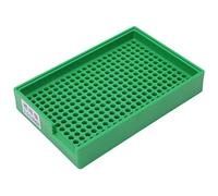 DIRBAK Organizador de Caja de Almacenamiento de Tornillo 273 Agujeros Bandeja de recolección de Hardware de plástico antiestático PP con diseño de guía V para reparación de Bricolaje