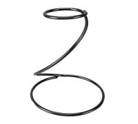 DIRBAK Soporte para gotero de café, resistente y reutilizable, para el hogar, bar, hotel, oficina, camping y viajes, 1 pieza (Negra)