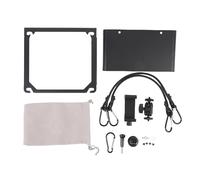 DIRBAK Soporte para Valla para teléfono móvil y cámara de acción con Pantalla, aleación de Aluminio, 21,5 x 19,5 cm, 468 g, Ideal para Juegos de béisbol, fútbol, Rugby y softbol