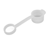 DIRBAK Tapas de Barro para Botellas, Tapa de Silicona de 20 mm para Boquilla de Botella de Agua Deportiva, Cubierta de Boquilla Transparente de Grado alimenticio sin BPA, se Adapta a la
