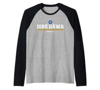 Dire Dawa Ethiopia Camiseta Manga Raglan