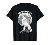 Dire Wolf Whisperer Lindo Cachorro aullando a la luna ADN extinto Camiseta