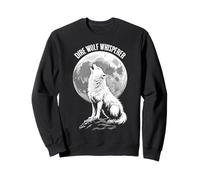 Dire Wolf Whisperer Lindo Cachorro aullando a la luna ADN extinto Sudadera