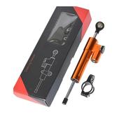 Dirección Ajustable Amortiguador De Dirección De Moto Soporte Estabilizador Control De Seguridad para T&riumph 765r 765rs 1200rs(Orange Black)