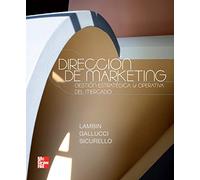 DIRECCION DE MARKETING GESTION ESTRATEGICA Y OPERATIVA - 9789701067109 (SIN COLECCION)