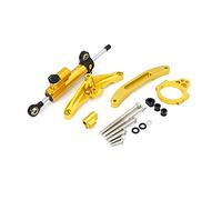 Dirección Estabilizador para FZ1 para FAZER 2006-2015 2014 2013 2012 2011 Conjunto Soporte Amortiguador Dirección Estabilizador Amortiguadores Lineales Soporte Montaje(Gold Kit)