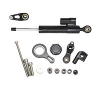 Dirección Estabilizador para para YZFR1 2002-2017 para YZFR6 2006-2020 2019 Kit Soporte Montaje Amortiguador Estabilizador Dirección Motocicleta para YZF para R6 para R1(Black Set)