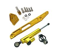 Dirección Estabilizador para XJR1300 para XJR 1300 1998-2013 2014 2015 2002 Amortiguadores Lineales Estabilizadores Soporte Montaje Conjunto Soporte Amortiguador Dirección(Damper n bracekt H)