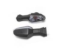 Dirección Luces Intermitentes para Motocicleta para KLE, para Versys 1000/650, para ZRX 1200 ER-6N Luces Direccionales, Indicadores Y Luz De Freno Lámpara De Posición(Fumar)