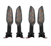 Dirección Luces Luces Intermitentes para Motocicleta para MT-125 MT-15 MT-25 MT-03 MT-01 MT-07 MT-09 Lámpara Indicadora De Dirección Lámpara De Posición(Fumar,4 Piezas)