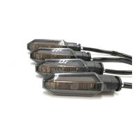 Dirección Luces Luces Intermitentes para Motocicleta para para CB400X para CB500 X/F para CB650R para CB1000R para CB1300 Lámpara Señalización Lámpara De Posición(Fumar,4 Piezas)