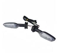 Dirección Luces Luz Intermitente para Motocicleta para YZF-R1 R3 R6 R15 R25 R125 YBR 125 250 Repuestos De Indicadores De Dirección Delanteros Traseros Lámpara De Posición(Claro,2 Piezas)