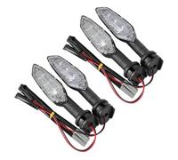 Dirección Luces Luz Intermitente para Motocicleta para YZF R6 R1 R3 R7 R9 R15 MT07 MT09 Tenere 700 Tracer 700 900 Lámpara Indicadora De Dirección Lámpara De Posición(Claro,4 Piezas)