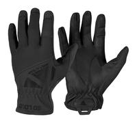 Direct Action Guantes Ligeros Cuero Táctico Hombre Policía Disparo Airsoft Negro