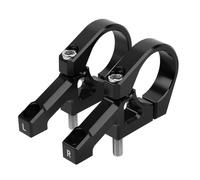 Direct Mount Bike Stem, 2 Pieces Lightweight Aluminum Alloy Bike Stem with Heavy Duty Design, Direct Mount Riding Gear for Beginners, Adults, MTBS, Road Cycling, Strong Handlebar Support