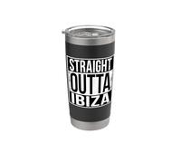 DIRECTAMENTE DE IBIZA Vaso térmico de acero inoxidable de doble pared