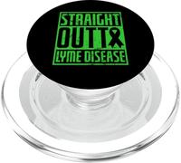 directamente enfermedad de Lyme Diseño para un paciente PopSockets PopGrip para MagSafe
