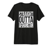 Directamente Fuera de Afganistán Camiseta Premium