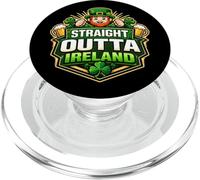 Directamente Fuera de Irlanda Orgullo irlandés Día de San Patricio PopSockets PopGrip para MagSafe