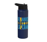 Directamente fuera de Laponia Suecia Stainless Steel Insulated Water Bottle