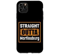 Directamente Fuera de Martinsburg West Virginia USA Retro Vintage Carcasa para iPhone 11 Pro MAX