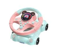 ＡＷＨＡＯ Directivo Conductor de Juguete Actividad Divertida Juega de rol Interactivo Portable con Efectos de Sonido Y Música para Niños Pequeños Niños, Rosa