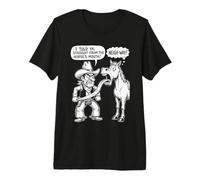 Directo de la Boca del Caballo para niños y Profesores modismos Camiseta Premium