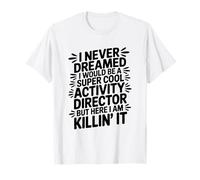 Director de Actividades Líder de Recreación del Programa de Camp Camiseta
