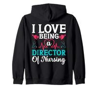 Director de Enfermería Don Apreciación Amor Ser Don Enfermera Sudadera con Capucha