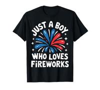 Director de fuegos artificiales Solo un niño que ama los fuegos artificiales Camiseta