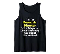 Director de investigación Psicología Carrera Laboral conductual clínica Camiseta sin Mangas