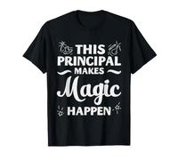Director de la Escuela Magic Happens Liderazgo Apreciación Camiseta