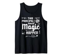 Director de la Escuela Magic Happens Liderazgo Apreciación Camiseta sin Mangas