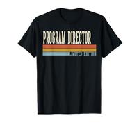 Director de Programa Semana Retro Vintage Día de Regreso a Clases Camiseta