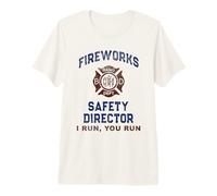 Director DE Seguridad DE Fuegos Director Bomberos América I Run Camiseta Premium