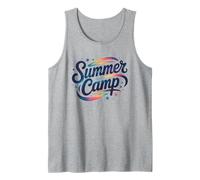 Director del Campamento DE Verano Espacio Escuela Camping Besties Crew Smore Camiseta sin Mangas