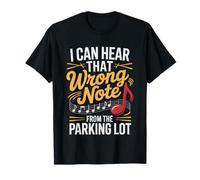 Director del Coro De La Iglesia Hears Wrong Note Parking Lot Camiseta