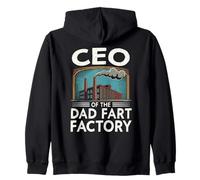 Director Ejecutivo de la fábrica de Pedos de papá Humor para Hombres Sudadera con Capucha