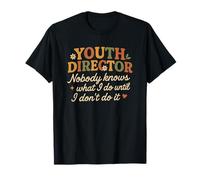 Director juvenil Retro Nadie sabe lo que hago Camiseta