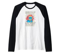 Director of per My Last Email Energy Funny Office Meme Camiseta Manga Raglan