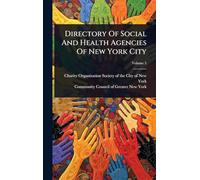 Directory Of Social And Health Agencies Of New York City