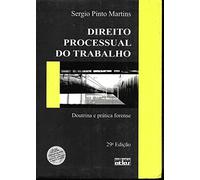 direito processual do trabalho sergio pinto martins com cd